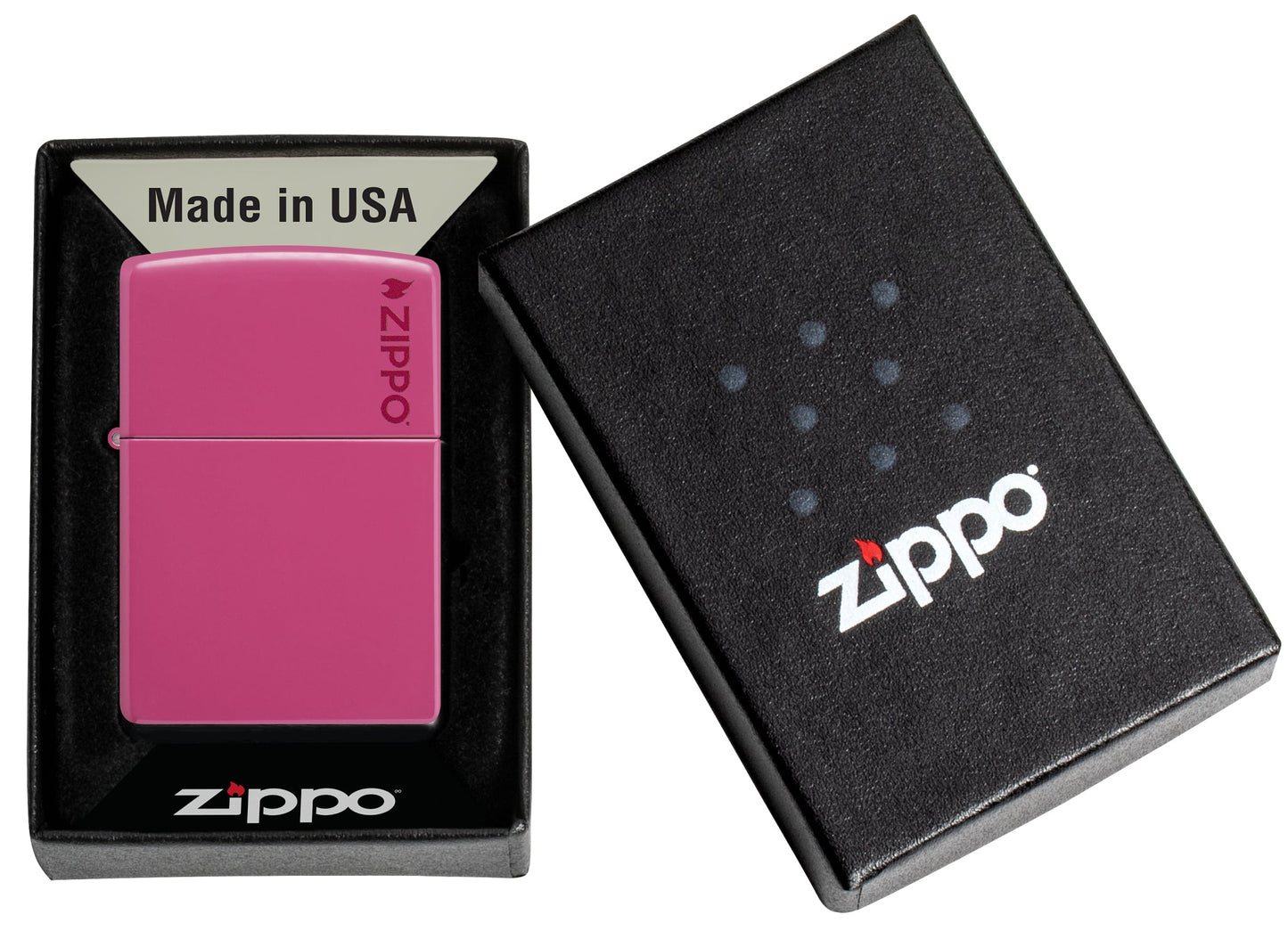 Zippo Classic Frequency Logo Windproof Lighter