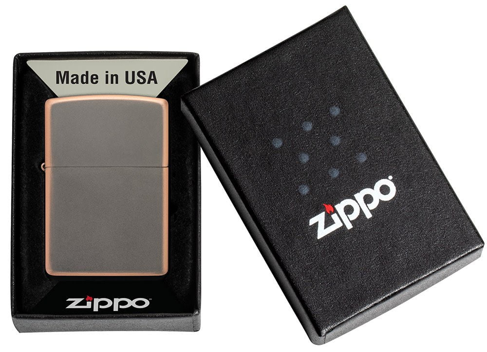 Zippo Classic Rustic Bronze Windproof Lighter