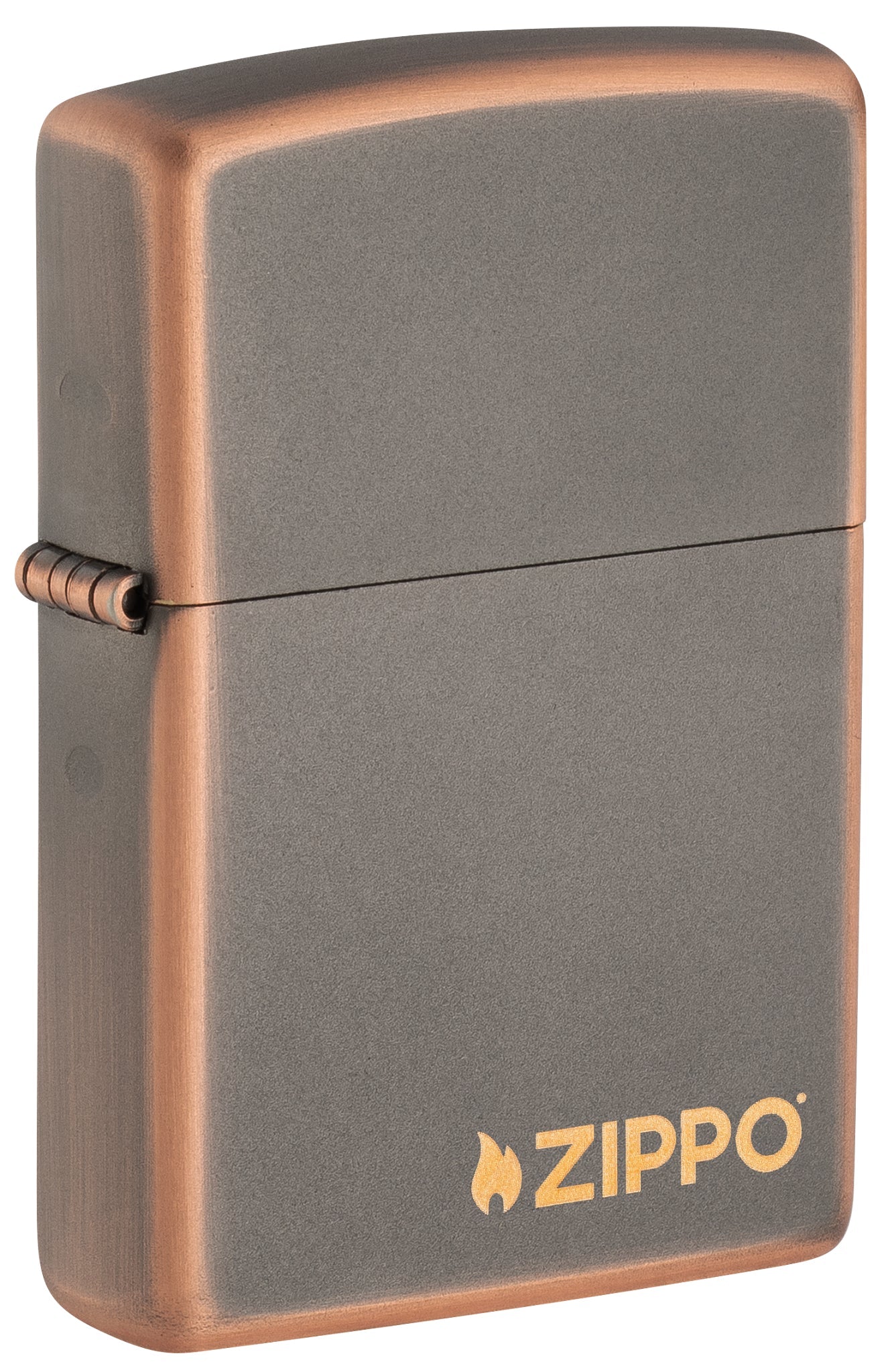 Zippo Classic Rustic Bronze Logo Windproof Lighter