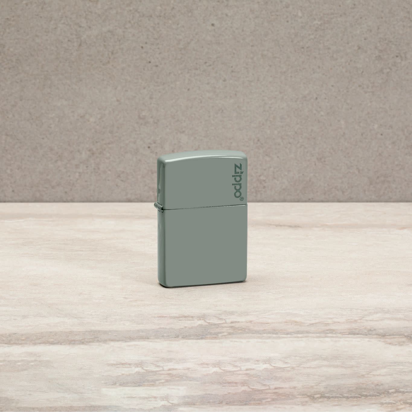 Zippo Classic Sage Logo Windproof Lighter