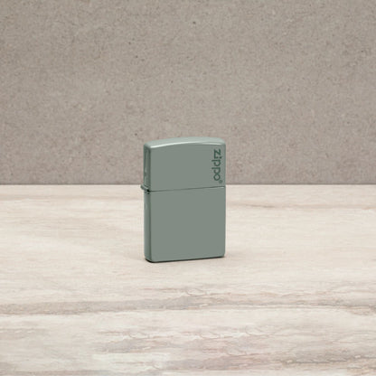 Zippo Classic Sage Logo Windproof Lighter