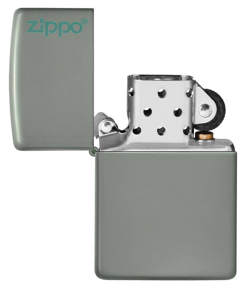 Zippo Classic Sage Logo Windproof Lighter
