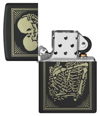 Zippo Lovers Design Black Matte Windproof Lighter