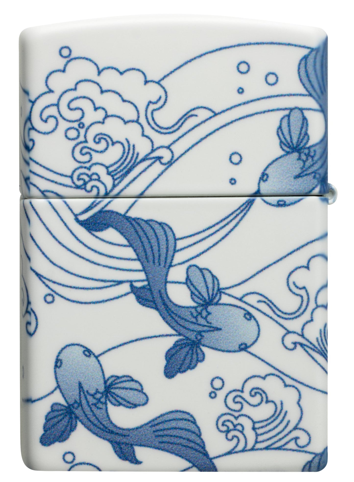 Zippo Porcelain Koi Design 540 Matte Windproof Lighter
