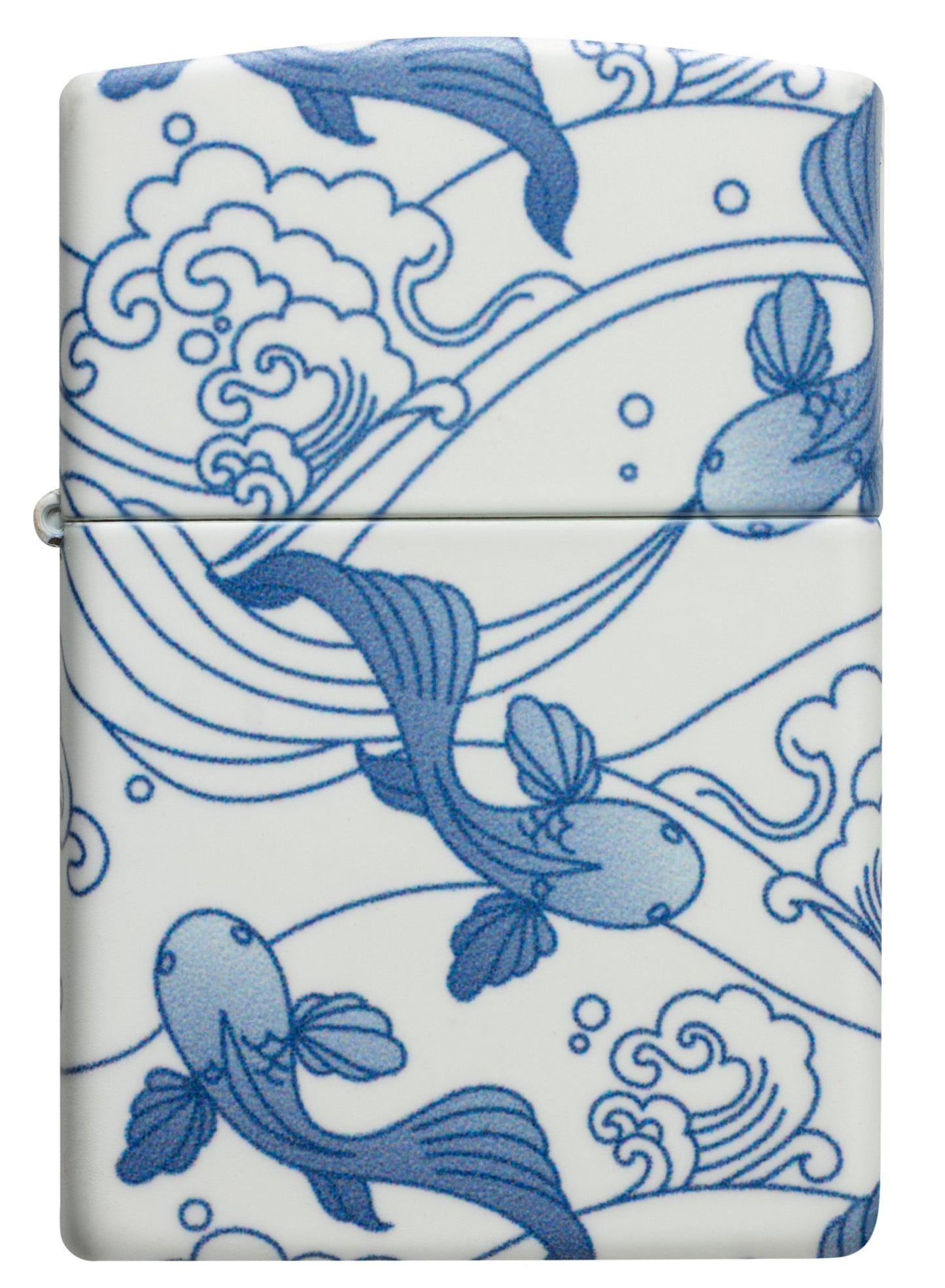 Zippo Porcelain Koi Design 540 Matte Windproof Lighter