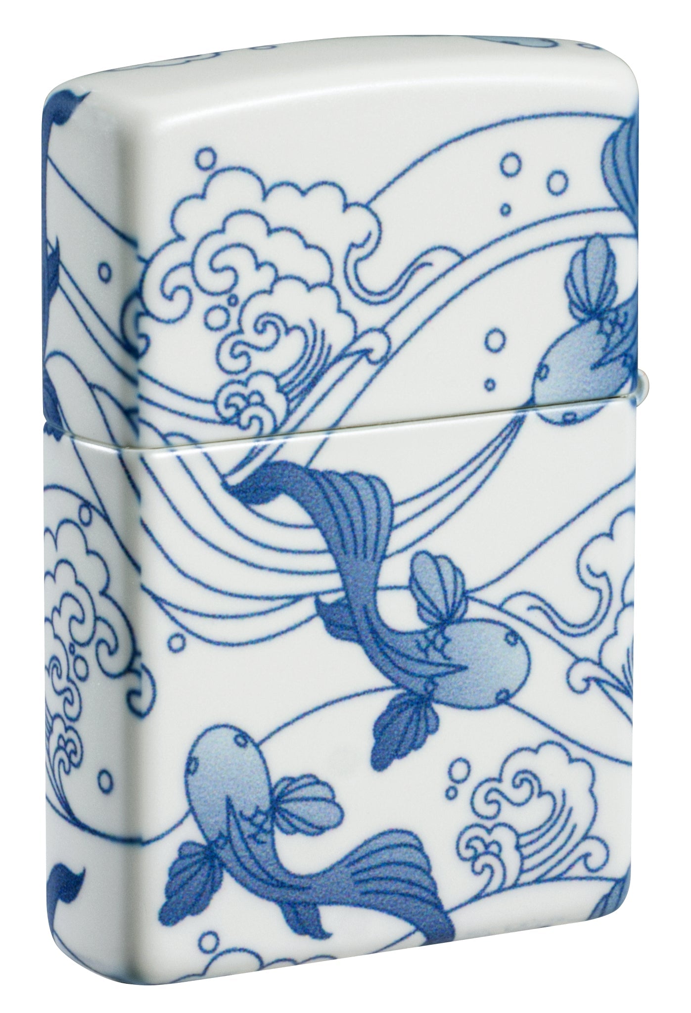 Zippo Porcelain Koi Design 540 Matte Windproof Lighter
