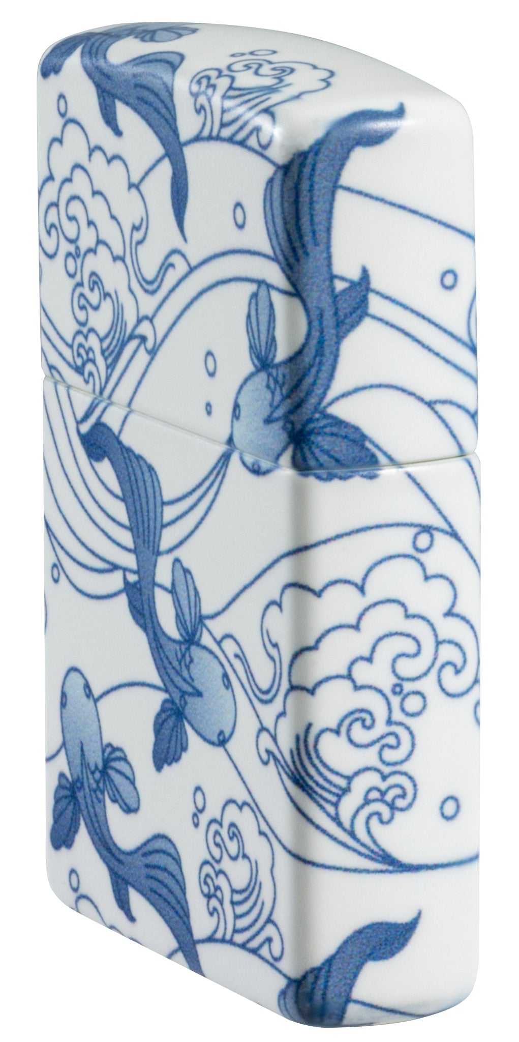 Zippo Porcelain Koi Design 540 Matte Windproof Lighter