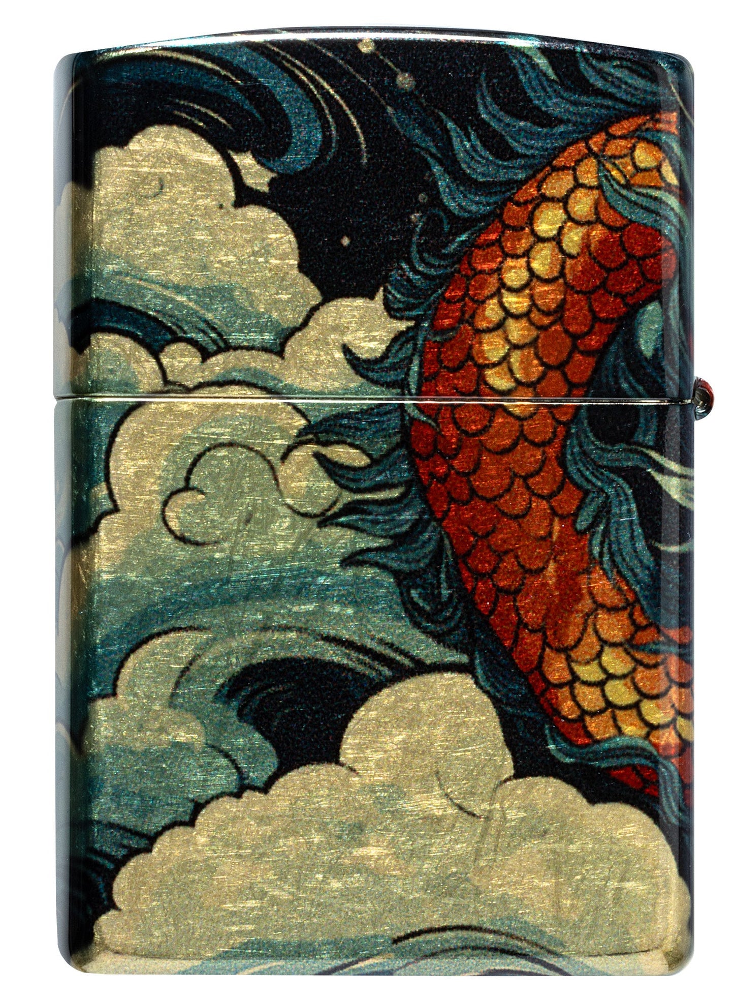 Zippo Dragon Fusion Design 540 Tumbled Brass Windproof Lighter