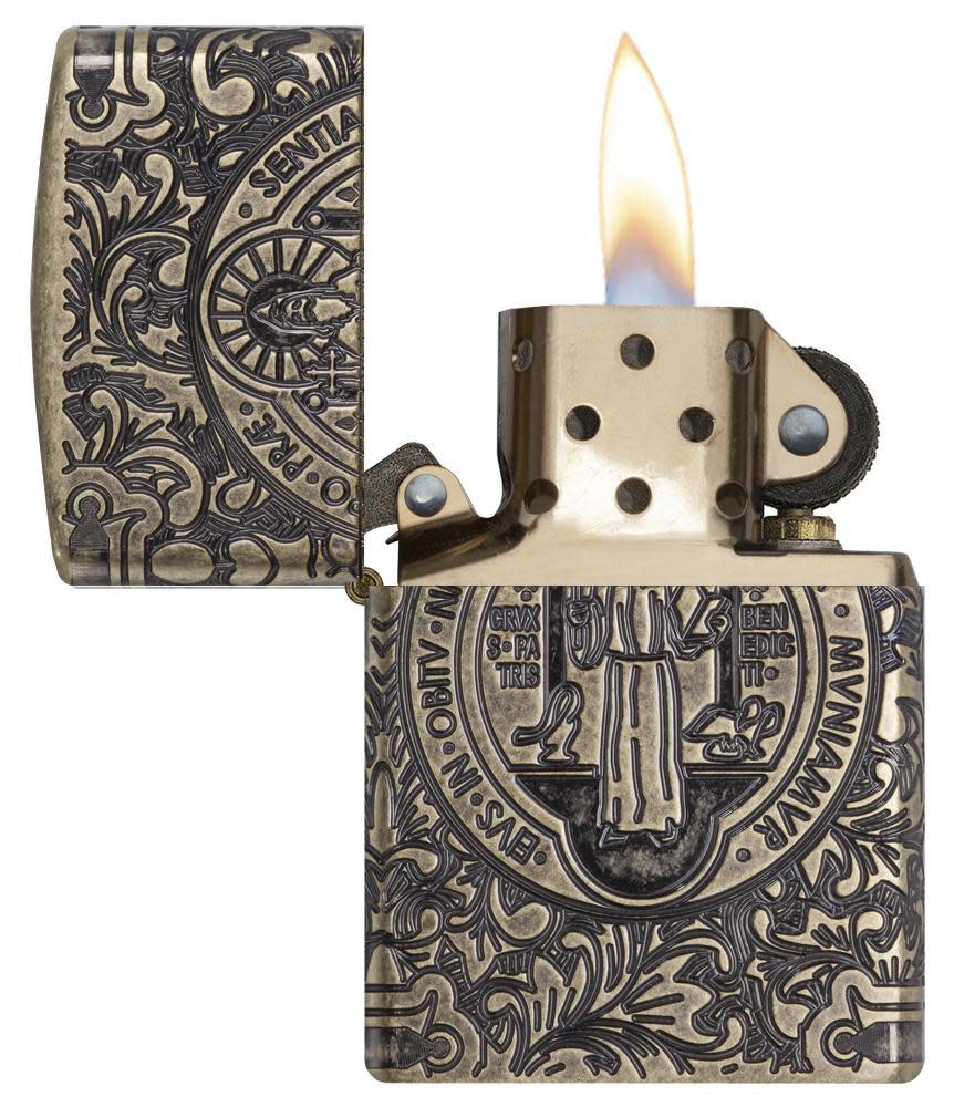 Zippo St. Benedict Design Windproof Lighter
