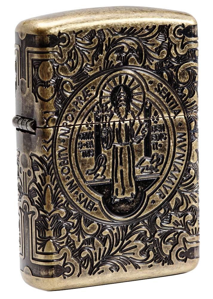 Zippo St. Benedict Design Windproof Lighter