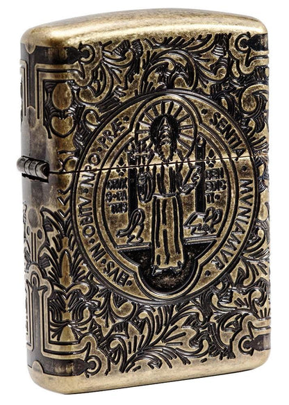 Zippo St. Benedict Design Windproof Lighter