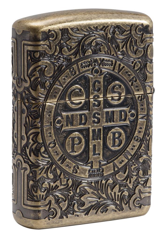 Zippo St. Benedict Design Windproof Lighter