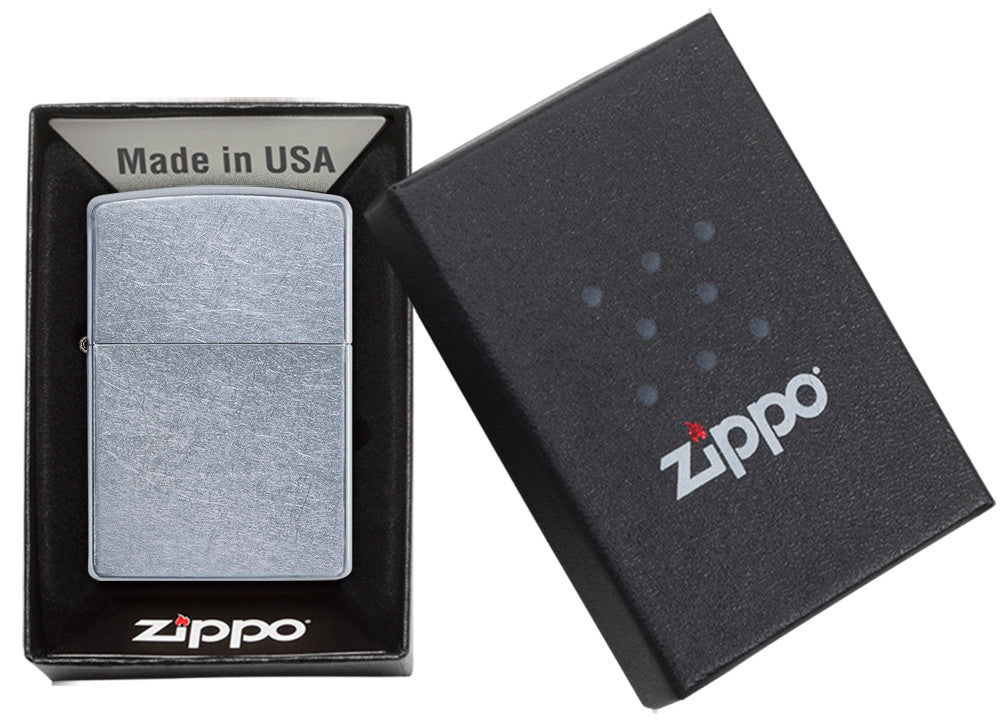 Zippo Classic Street Chrome™ Windproof Lighter
