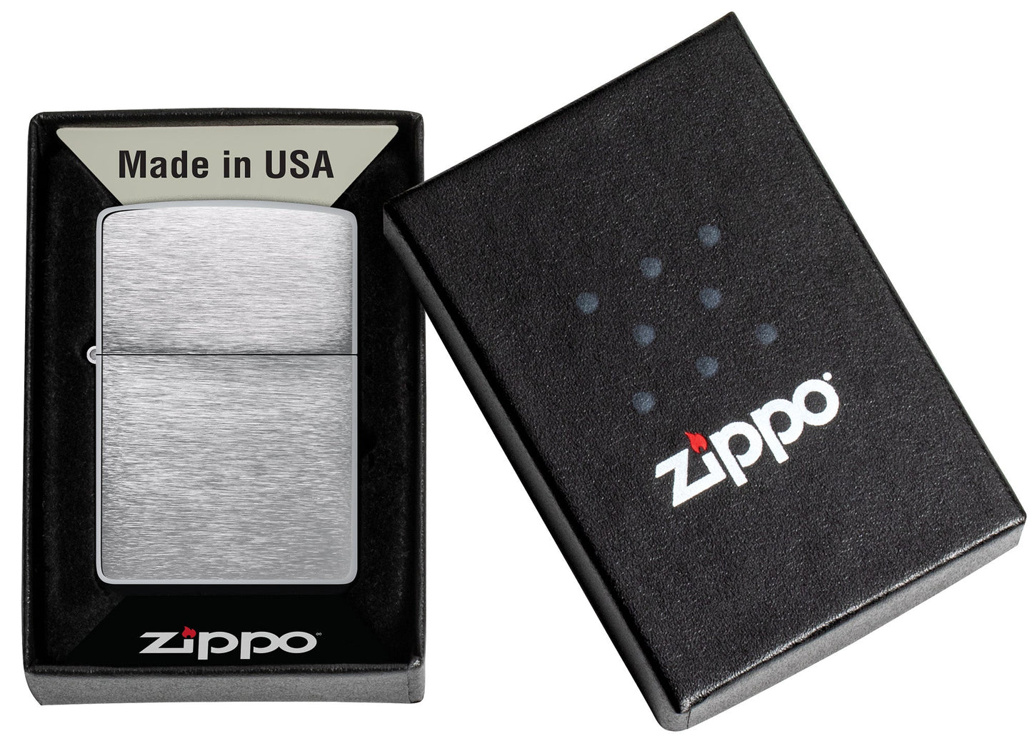 Zippo Classic Brushed Chrome Windproof Lighter