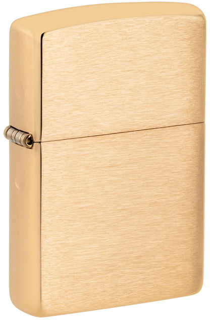 Zippo Classic Brushed Brass Windproof Lighter