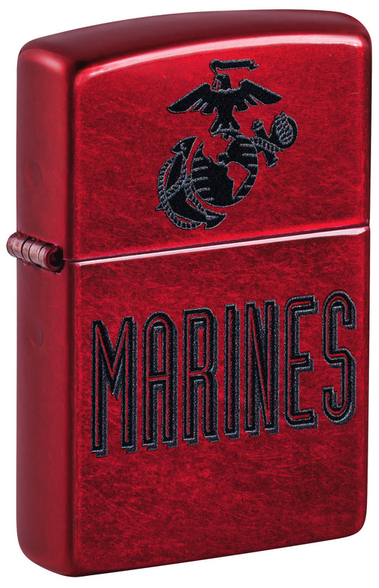 Zippo U.S. Marine Corps Crest Design Translucent Windproof Lighter