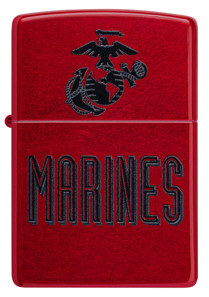 Zippo U.S. Marine Corps Crest Design Translucent Windproof Lighter