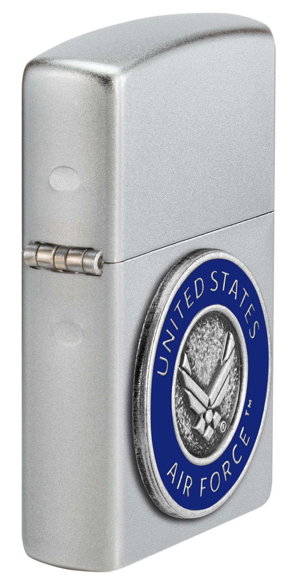 Zippo U.S. Air Force™ Crest Emblem Satin Chrome Windproof Lighter
