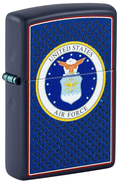 Zippo U.S. Air Force™ Crest Design Black Matte Windproof Lighter