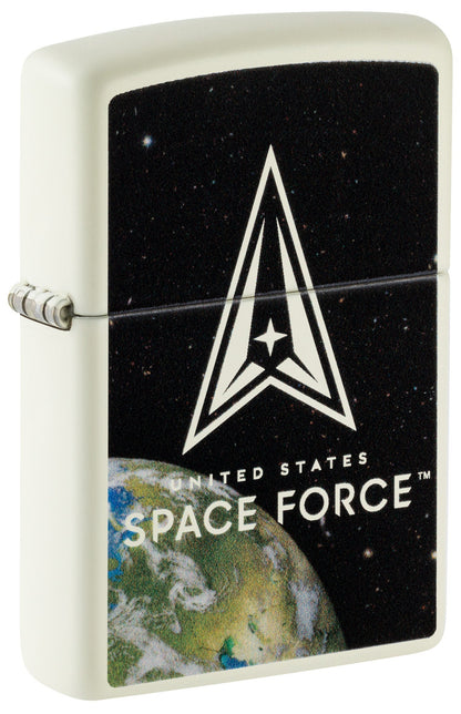 Zippo U.S. Space Force™ Glowing Logo Design Glow In The Dark Windproof Lighter