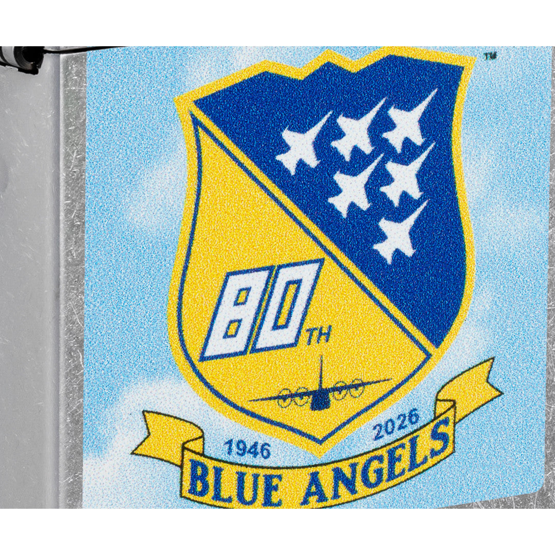 Zippo United States Navy® Blue Angels Design Street Chrome Windproof Lighter