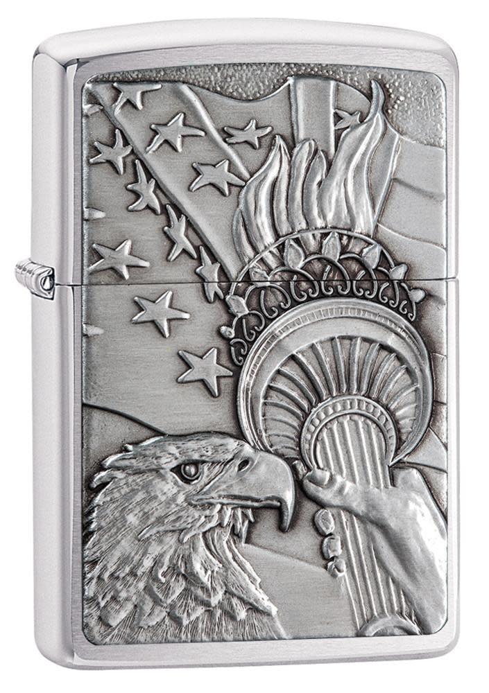 Zippo Patriotic Eagle Emblem Windproof Lighter