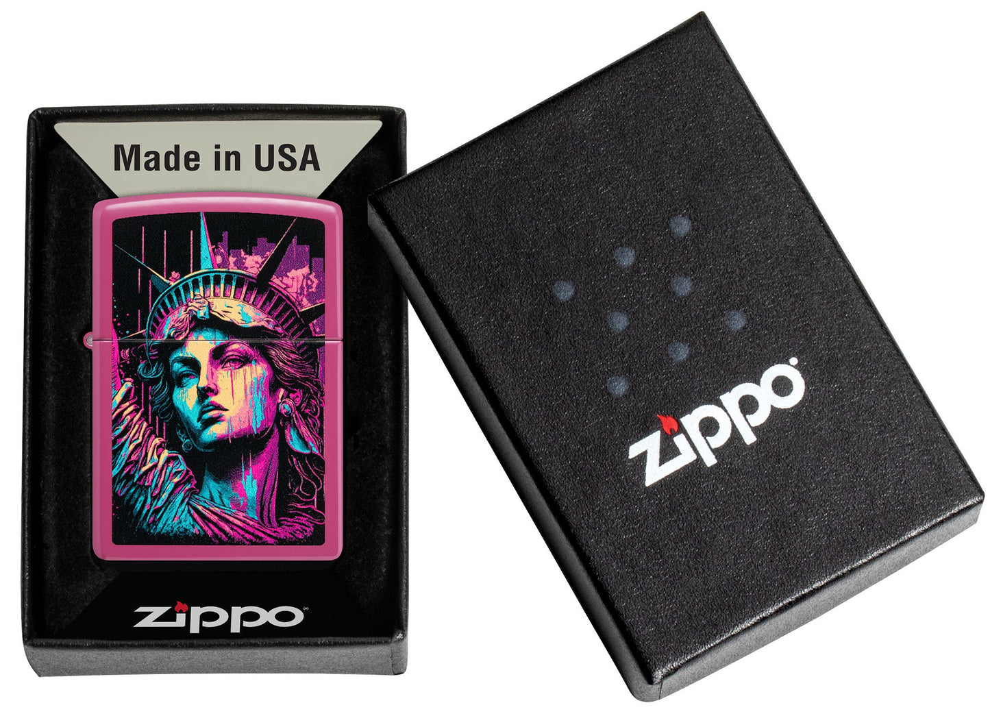 Zippo American Lady Frequency Windproof Lighter