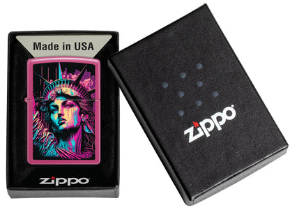 Zippo American Lady Frequency Windproof Lighter