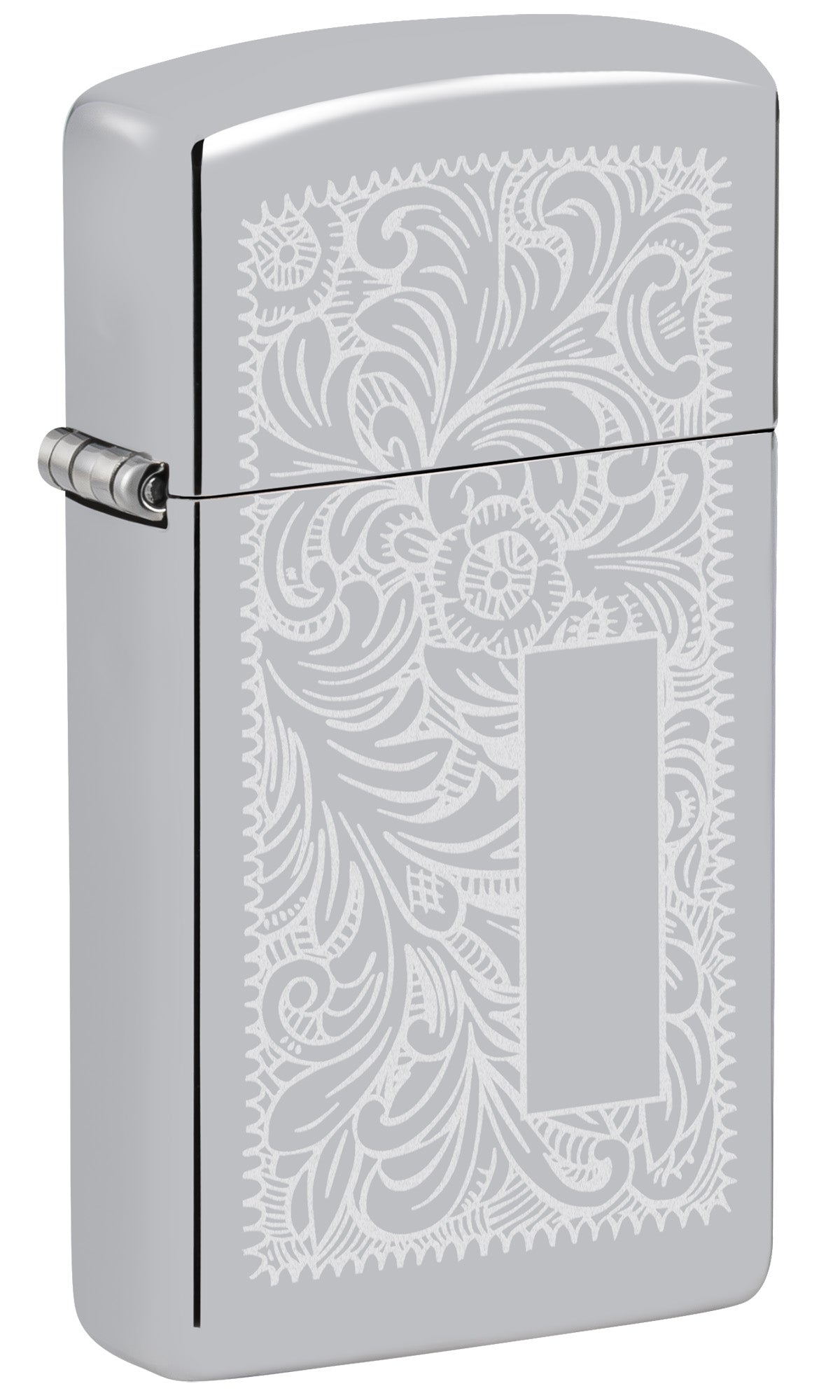 Zippo Slim® High Polish Chrome Venetian® Windproof Lighter