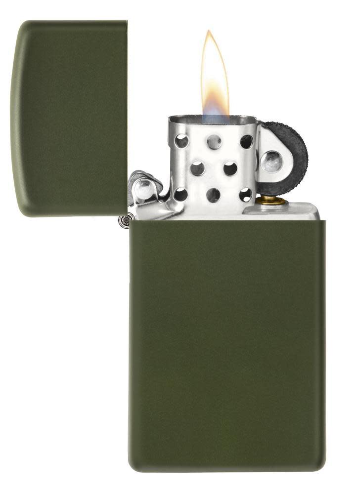 Zippo Slim® Green Matte