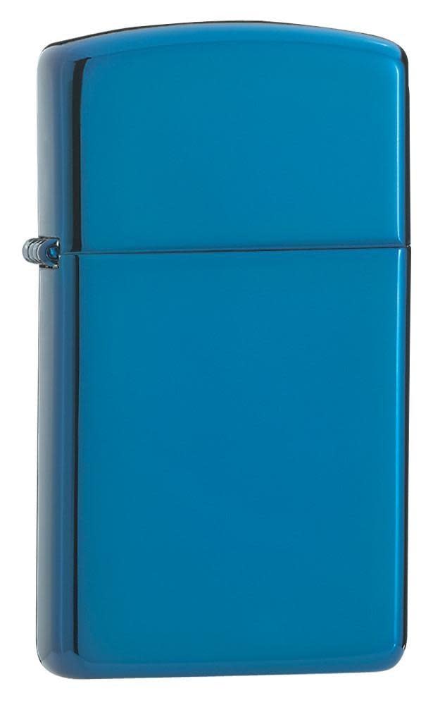 Zippo Slim® High Polish Blue Windproof Lighter