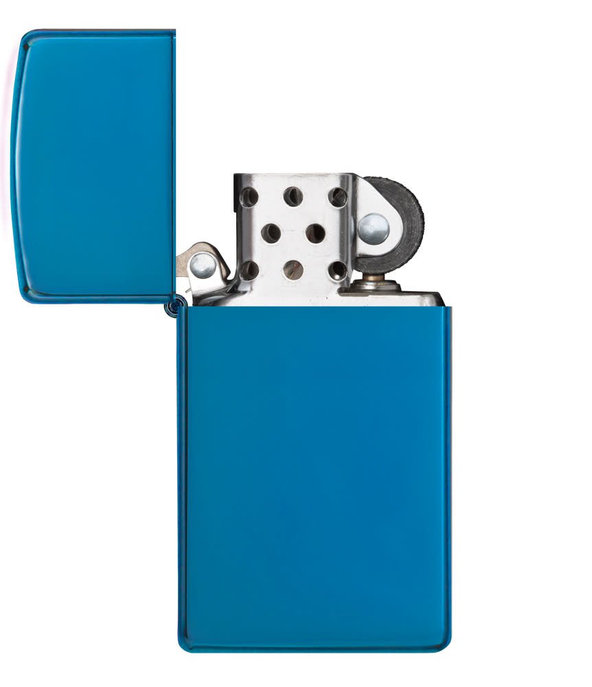 Zippo Slim® High Polish Blue Windproof Lighter