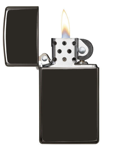 Zippo Slim® High Polish Black Lighter