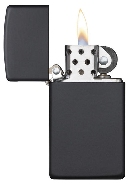 Zippo Slim® Black Matte Lighter