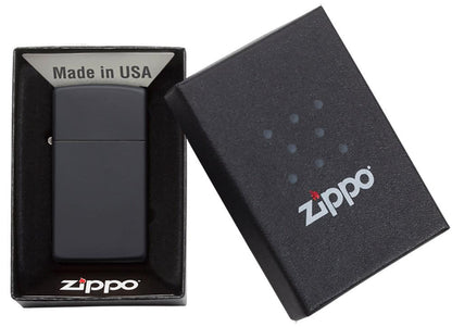 Zippo Slim® Black Matte Lighter