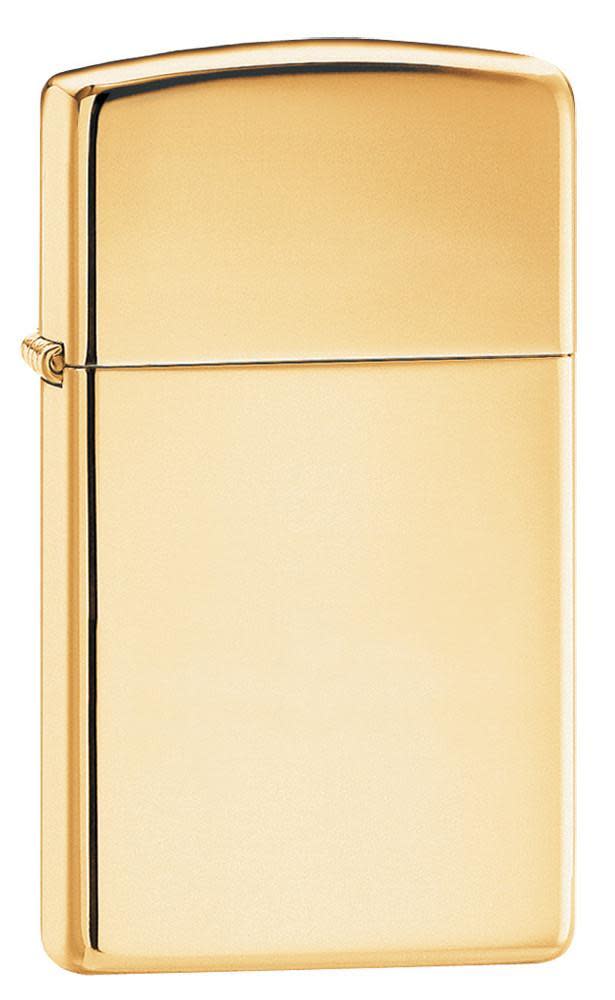 Zippo Slim® High Polish Brass Windproof Lighter
