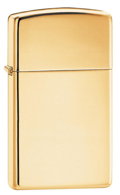 Zippo Slim® High Polish Brass Windproof Lighter