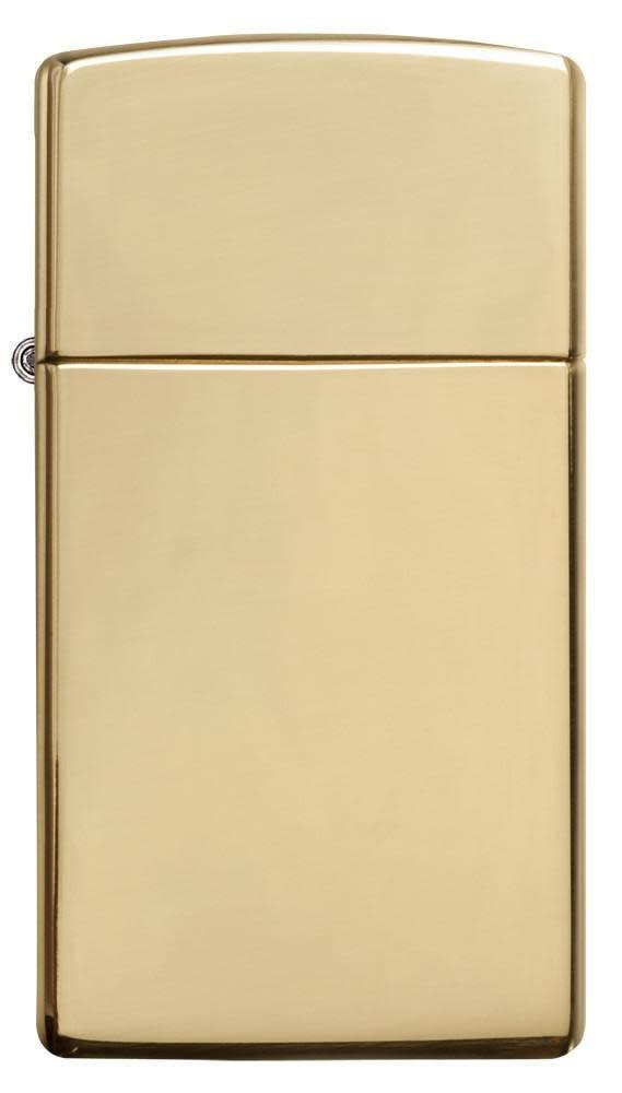 Zippo Slim® High Polish Brass Windproof Lighter