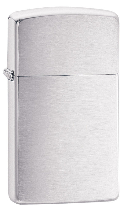 Zippo Slim® Brushed Chrome Windproof Lighter