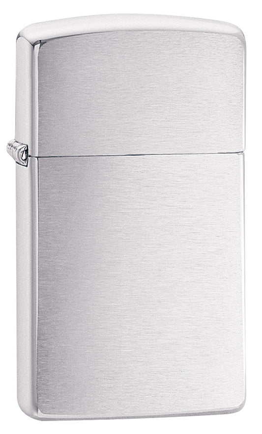 Zippo Slim® Brushed Chrome Windproof Lighter