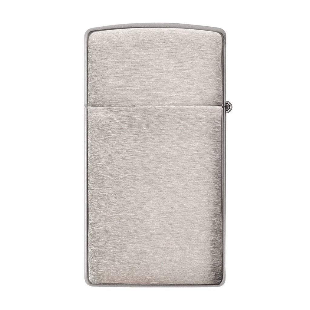 Zippo Slim® Brushed Chrome Windproof Lighter