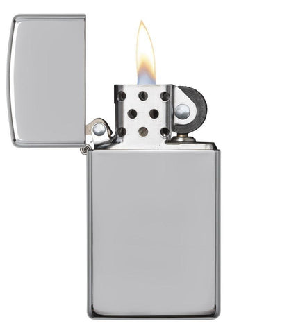 Zippo Slim® High Polish Chrome Windproof Lighter