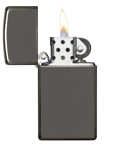 Zippo Slim® Black Ice® Windproof Lighter