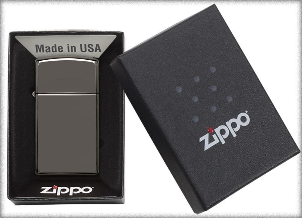 Zippo Slim® Black Ice® Windproof Lighter