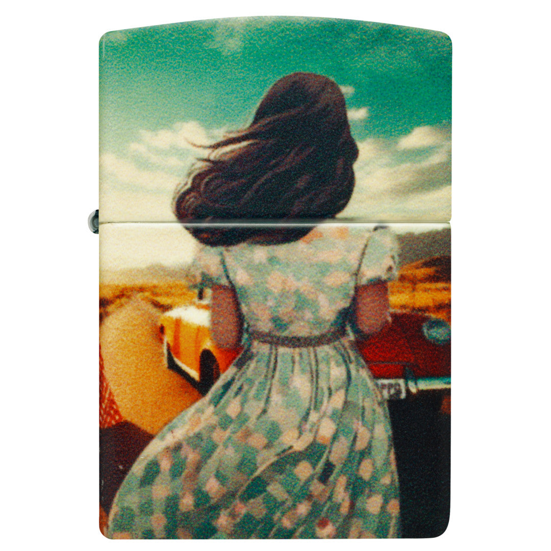 Zippo American Road Trip Design 540 Color Windproof Lighter