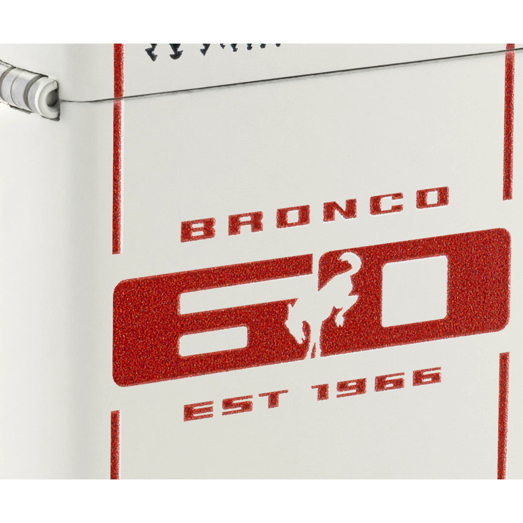 Zippo Ford Bronco 60th Anniversary Design White Matte Windproof Lighter