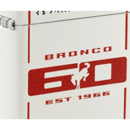 Zippo Ford Bronco 60th Anniversary Design White Matte Windproof Lighter