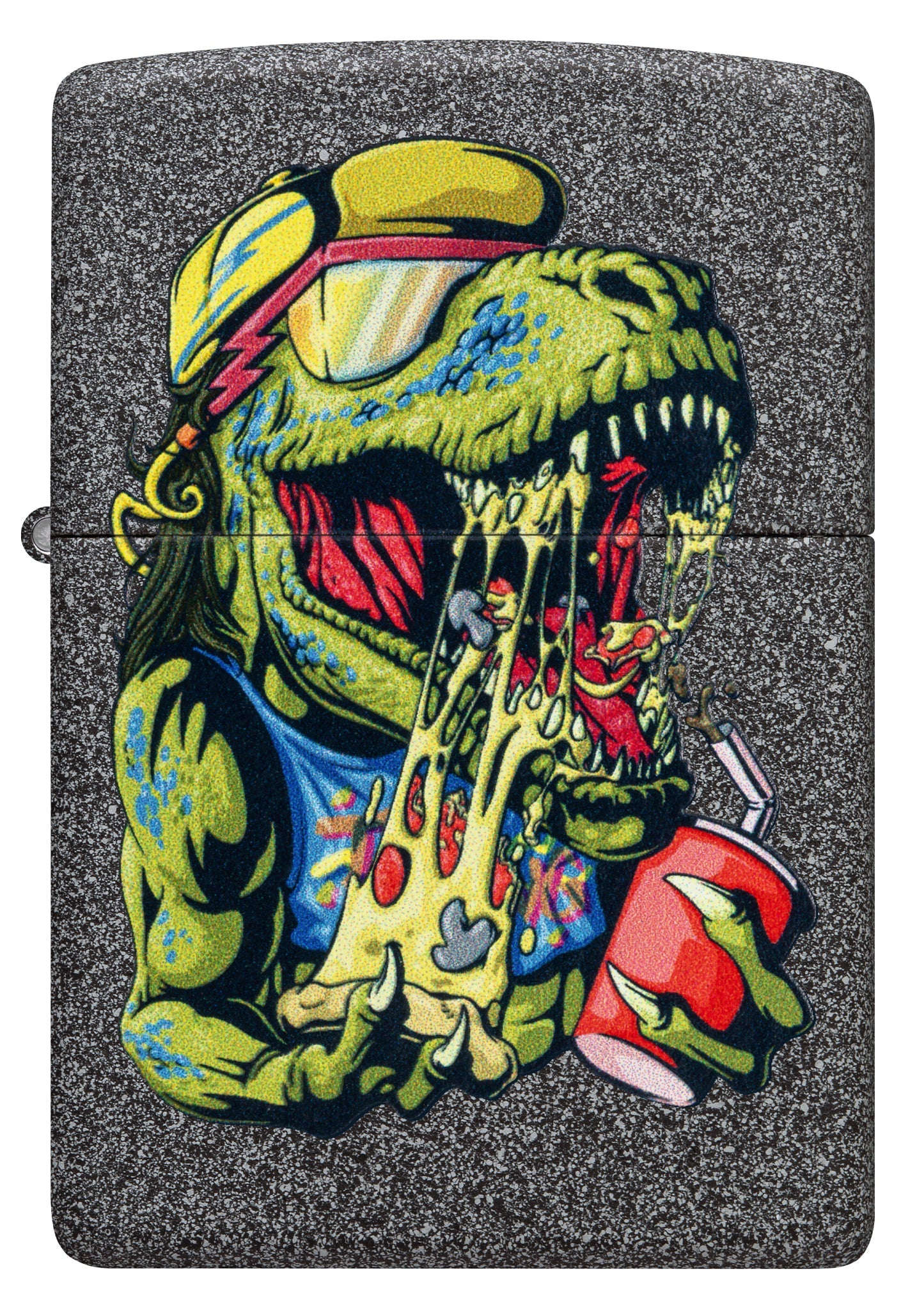 Zippo Cheese Rex Design Iron Stone Windproof Lighter