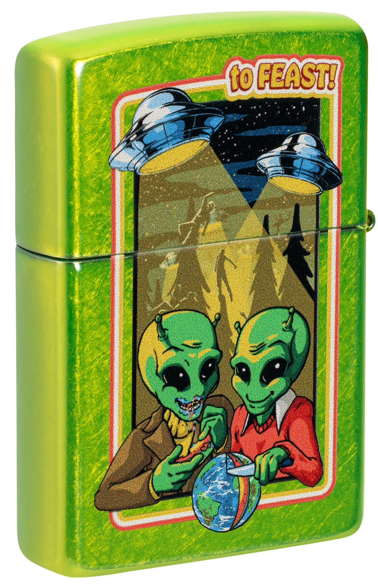 Zippo Take Me To Your Feeder Design Classic Lurid Windproof Lighter