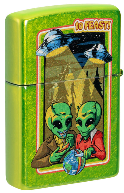 Zippo Take Me To Your Feeder Design Classic Lurid Windproof Lighter